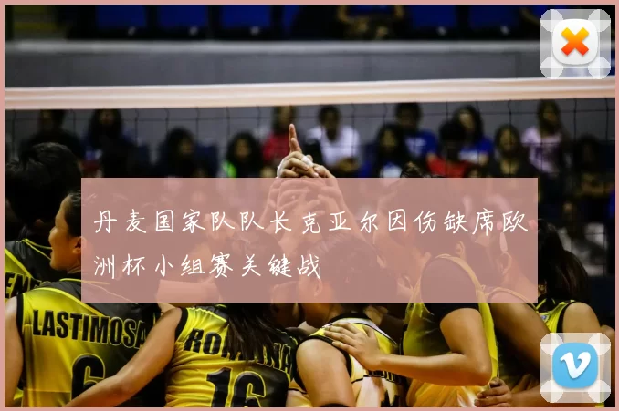丹麦国家队队长克亚尔因伤缺席欧洲杯小组赛关键战